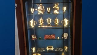 A collection of valuable items were stolen from the castle, police said.