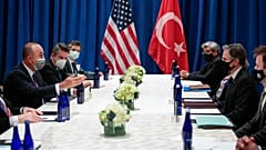 Dışişleri Bakanı Mevlüt Çavuşoğlu ABD'li mevkidaşı Antony Blinken'la görüştü