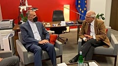 دیدار وزیر خارجه جدید ایران با مسئول سیاست خارجی اتحادیه اروپا در نیویورک