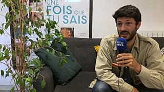 Emmanuel Cappellin durante l'intervista. 