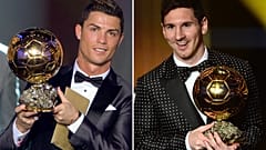 توحد لاعب مانشستر البرتغالي كريستيانو رونالدو والأرجنتيني ليونيل ميسي لاعب باريس سان جيرمان.