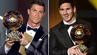توحد لاعب مانشستر البرتغالي كريستيانو رونالدو والأرجنتيني ليونيل ميسي لاعب باريس سان جيرمان.