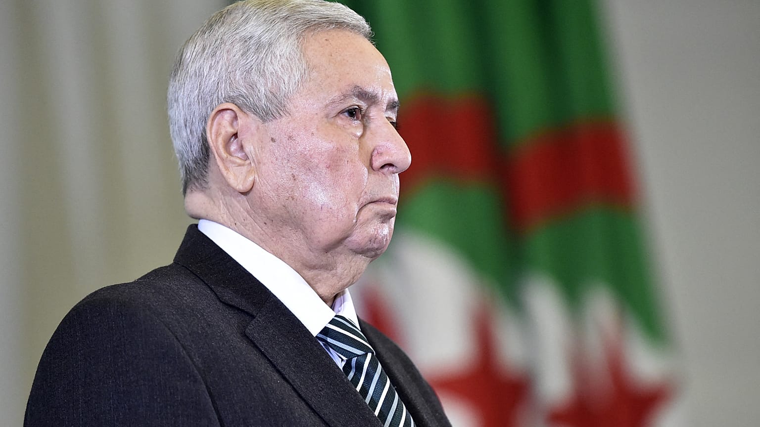 الرئيس الجزائري المؤقت السابق عبد القادر بن صالح