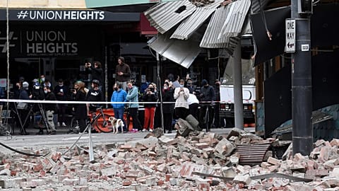 Selten: Erdbeben in Australien 