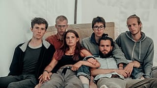 Berlin'de açlık grevindeki gençler