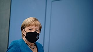 المستشارة الألمانية أنغيلا ميركل، برلين، ألمانيا، الجمعة 28 أغسطس 2020