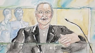 This 2017 courtroom sketch shows Venezuelan-born Ilich Ramirez Sanchez, known as "Carlos the Jackal".