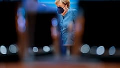 Die scheidende deutsche Bundeskanzlerin Angela Merkel
