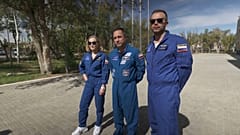¡Motor, acción! Tres profesionales rusos se entrenan para rodar una película en el espacio