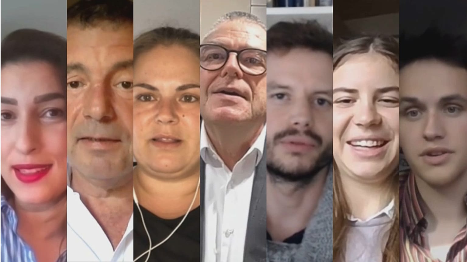 Capture d'écran de nos entretiens Skype