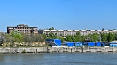 A Dunának ezen a szakaszán építenék fel a Fudan egyetem campusát