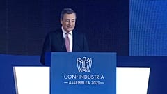Il premier Mario Draghi