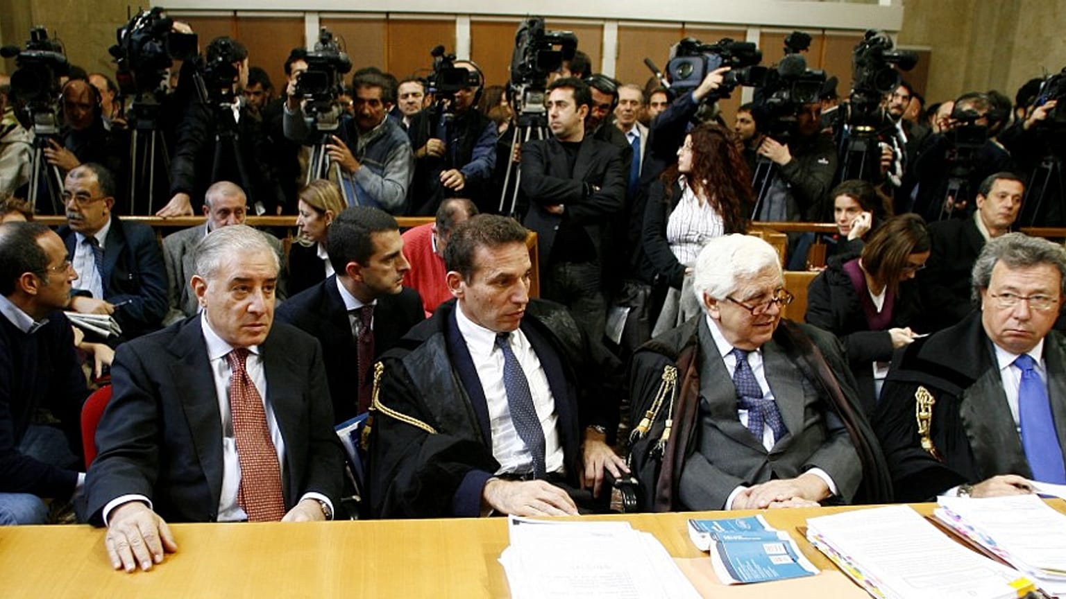 Dell'Utri con i suoi avvocati