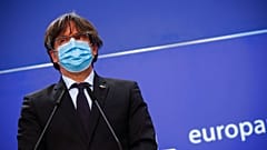 Carles Puigdemont en el Parlamento Europeo, Bruselas, Bélgica, 9/3/2021
