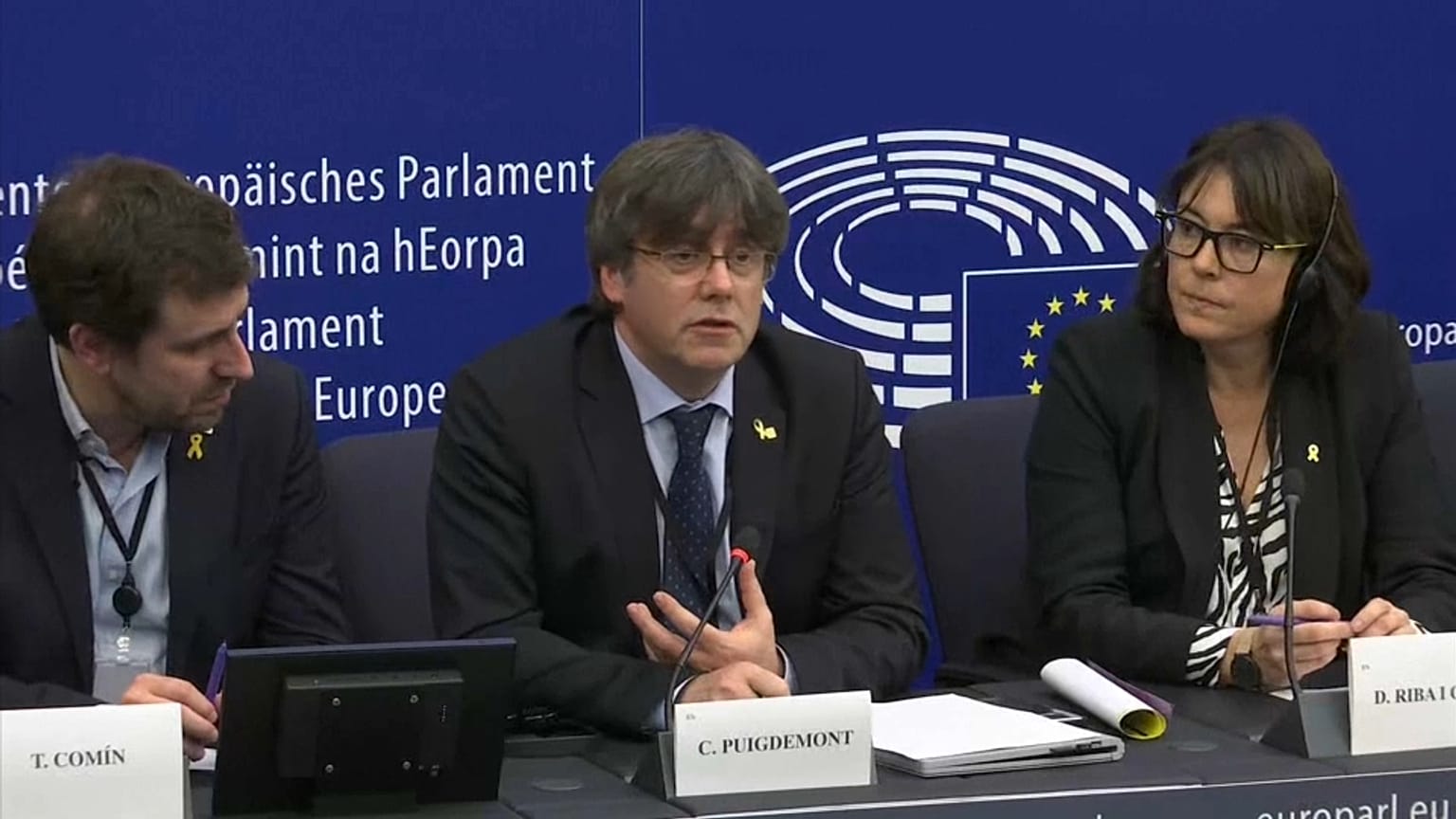 El expresidente de Cataluña Carles Puigdemont, en una imagen de archivo