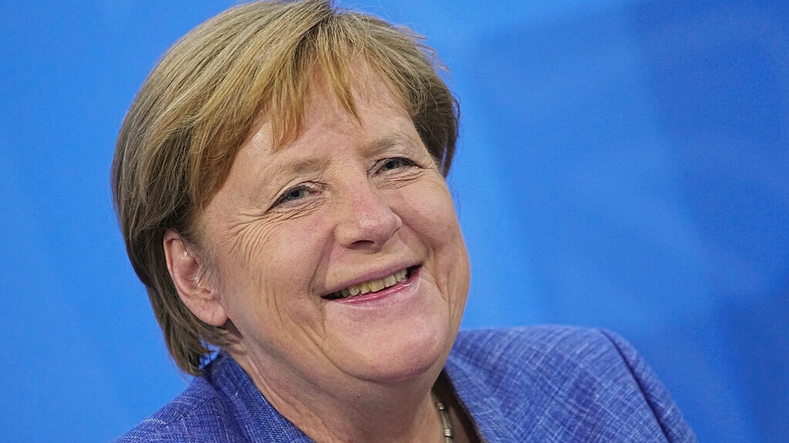 La chancelière allemande Angela Merkel - Berlin (Allemagne), le 10/06/2021