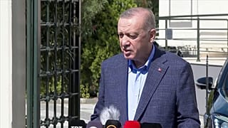 Türkiye Cumhurbaşkanı Recep Tayyip Erdoğan.
