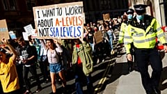 Manifestación contra la crisis clima´tica en Londres