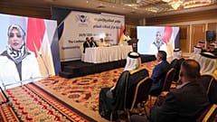 افراد شرکت کننده در کنفرانس اقلیم کردستان عراق