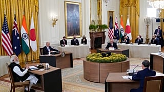 ABD Başkanı Joe Biden, Hindistan Başbakanı Narendra Modi, Avustralya Başbakanı Scott Morrison ve Japonya Başbakanı Suga Yoşihide, Quad liderler zirvesi kapsamında görüştü