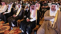 Irak'ın Erbil kentinde ABD'li bir düşünce kuruluşu tarafından organize edilen konferansta, bazı aşiret liderleri dahil 300 kadar kişi, İsrail'le ilişki kurulmasını istedi