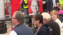 O último dia de campanha do SPD