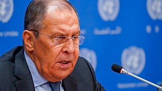 Rusya Dışişleri Bakanı Sergey Lavrov New York'ta bir basın toplantısı düzenledi