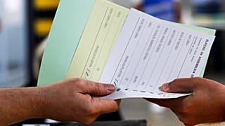 Secção de voto em Lisboa