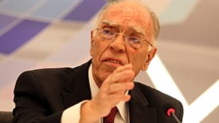 Ο πρόεδρος της Ένωσης Κεντρώων Βασίλης Λεβέντης - φώτο αρχείου