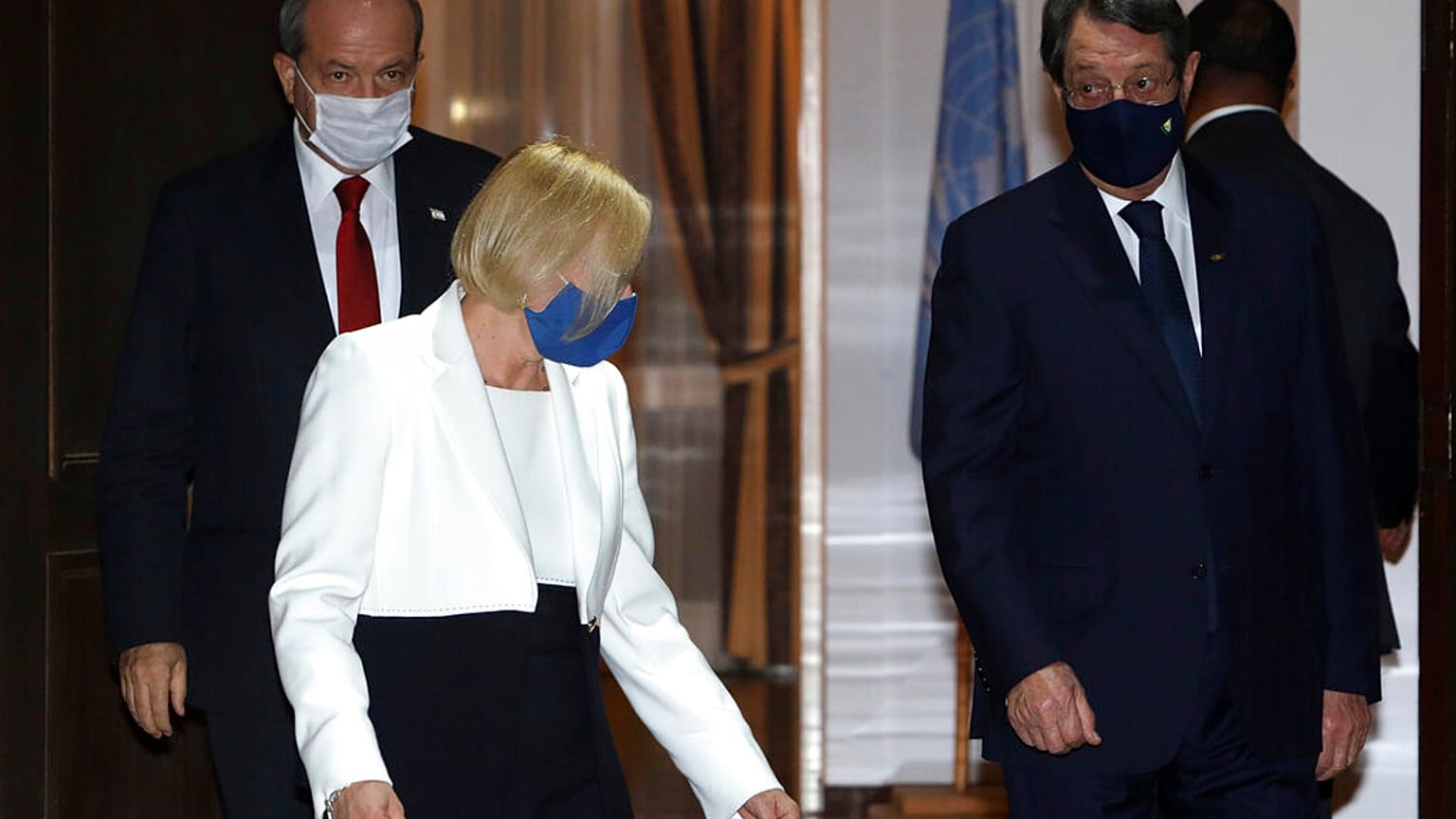 Συνάντηση Αναστασιάδη, Τατάρ και Σπέχαρ  για το Κυπριακό - φώτο αρχείου