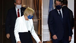 Συνάντηση Αναστασιάδη, Τατάρ και Σπέχαρ  για το Κυπριακό - φώτο αρχείου
