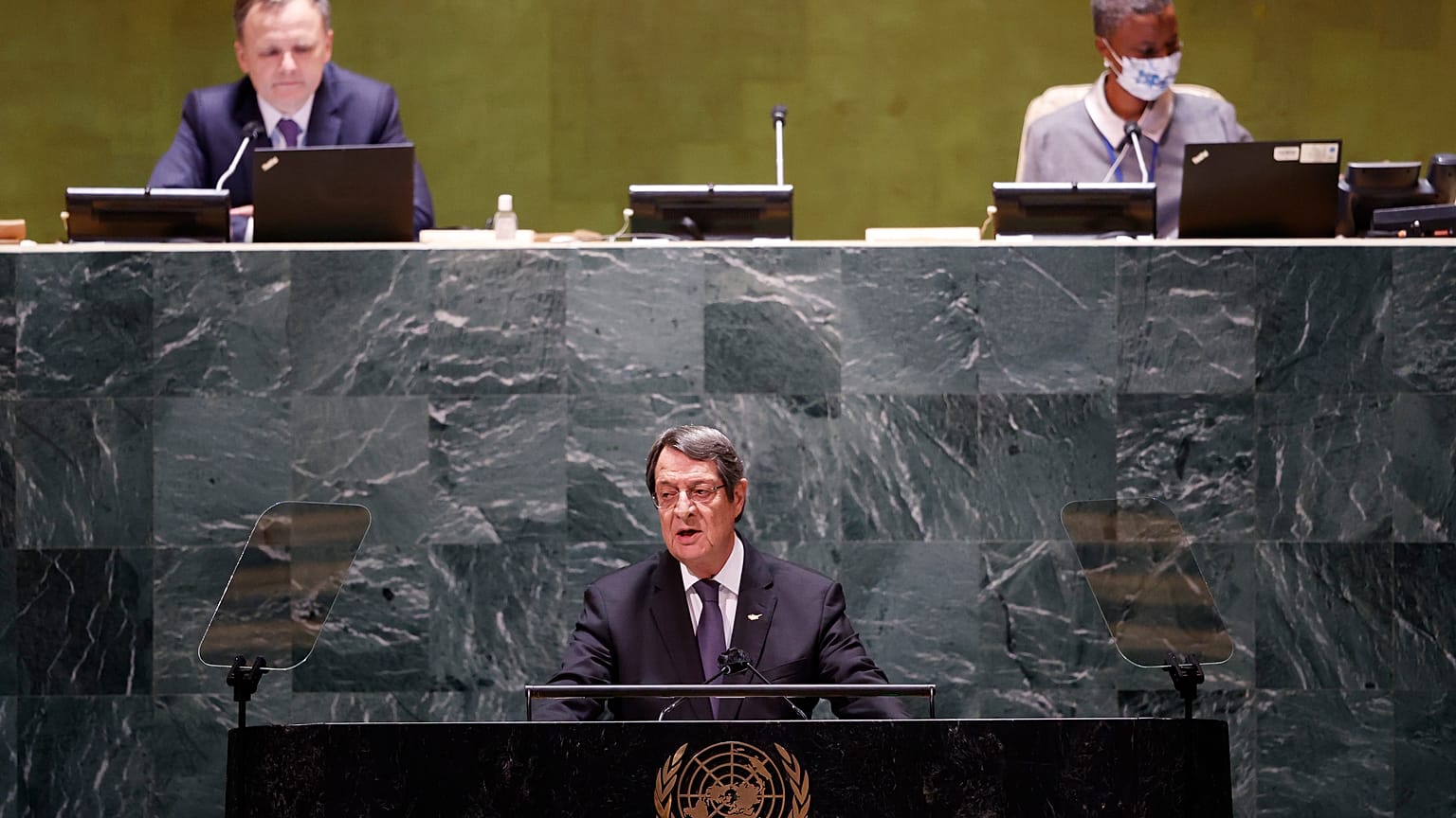 Nikos Anastasiades, Präsident des griechischen Teils Zyperns