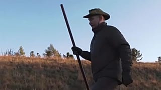 Putin hiking in Siberia - 3-8 September 2021 