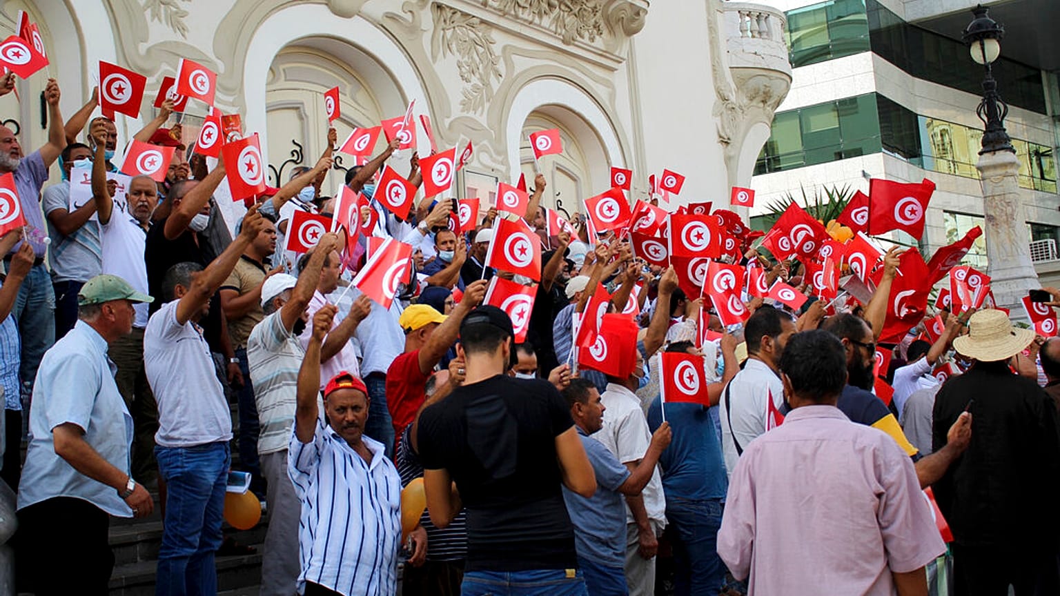 Protestos na Tunísia 