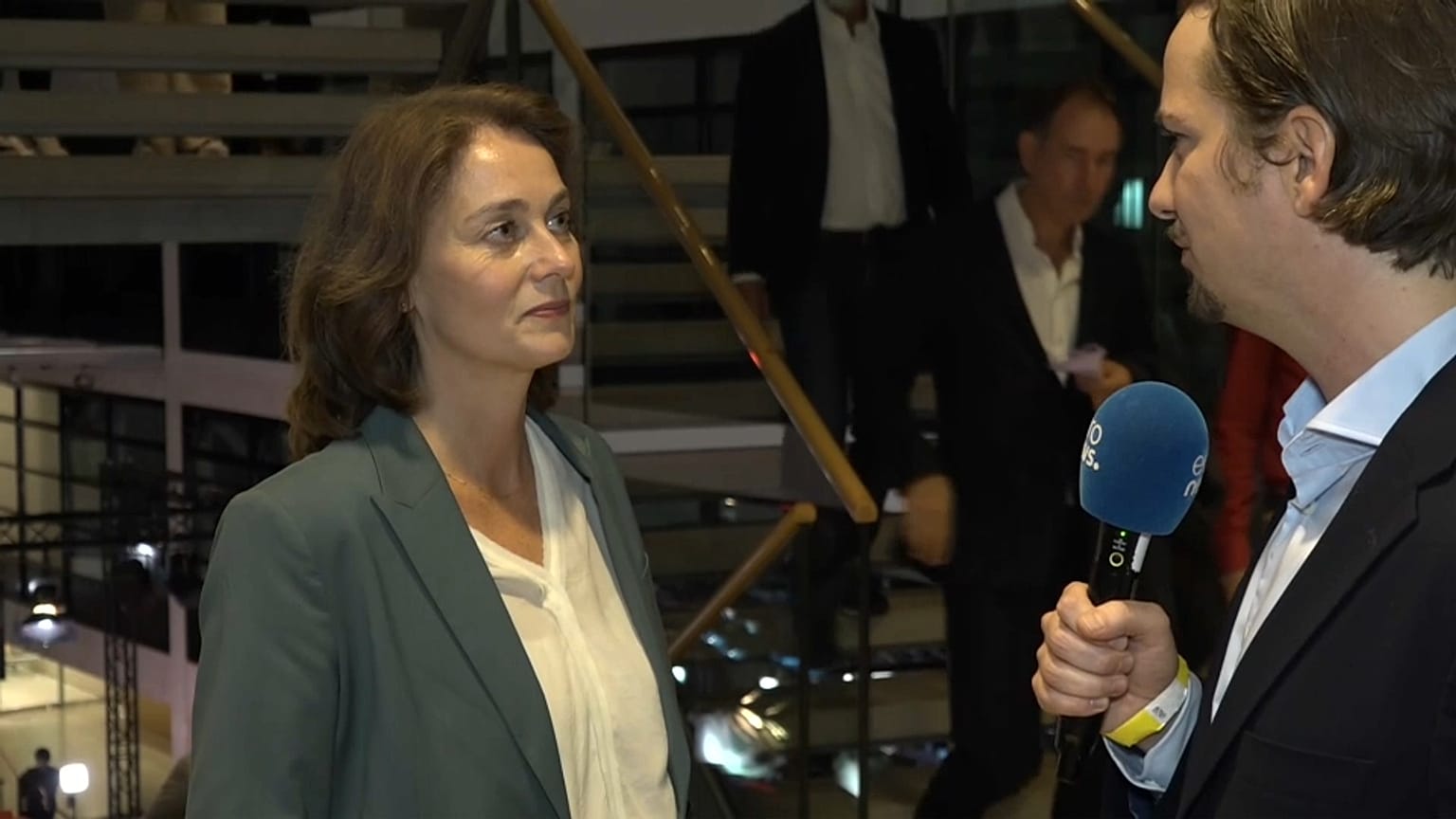 Katarina Barley im Gespräch mit Lutz Faupel