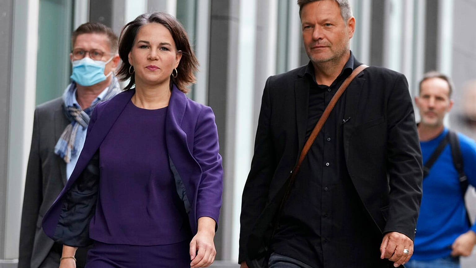 Grünen Co-Chefs Annalena Baerbock und Robert Habeck 