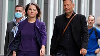 Grünen Co-Chefs Annalena Baerbock und Robert Habeck 