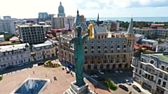 Batumi, the capital of the Autonomous Republic of Ajara, Georgia