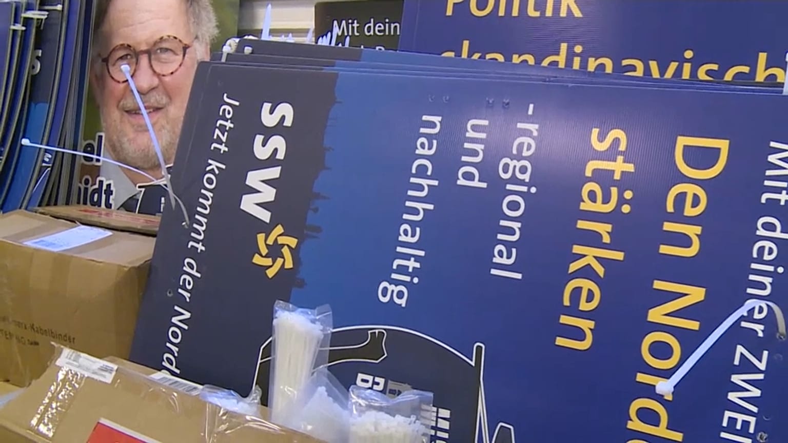 SSW macht Wahlkampf