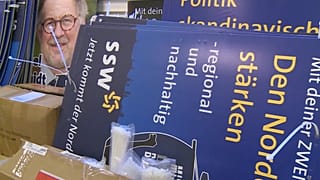 SSW macht Wahlkampf