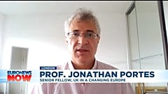 Professor Jonathan Portes on Euronews Now.