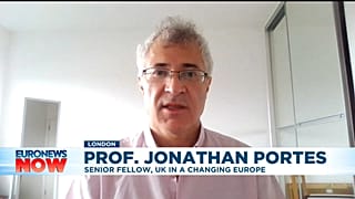 Professor Jonathan Portes on Euronews Now.