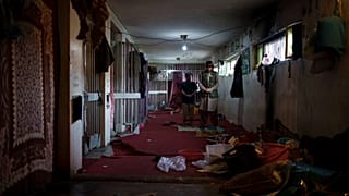 Das Pul-e-Charkhi-Gefängnis in Kabul: Vor dem Abzug hielten hier die US-Amerikaner Taliban gefangen, jetzt haben sie hier das Kommando übernommen.