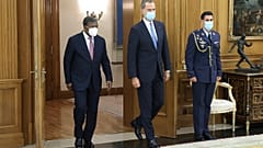 Presidente de Angola, João Lourenço, com Rei de Espanha, Felipe VI