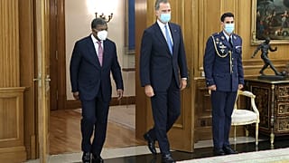 Presidente de Angola, João Lourenço, com Rei de Espanha, Felipe VI