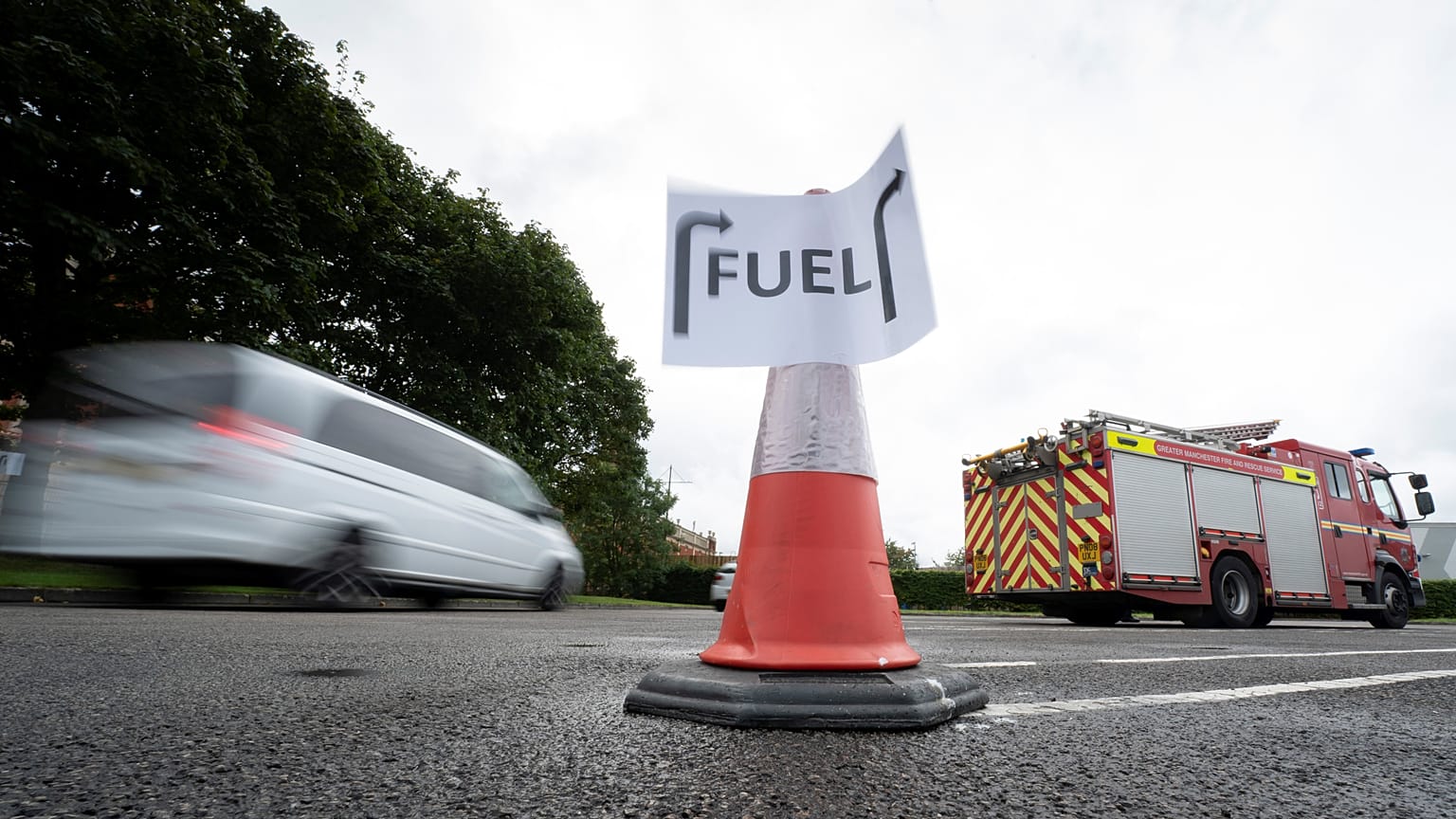 Thousands of British gas stations have run dry