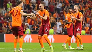 Galatasaray, UEFA Avrupa Ligi ilk maçında Lazio'yu 1-0 yenerek liderlik koltuğuna oturmuştu.