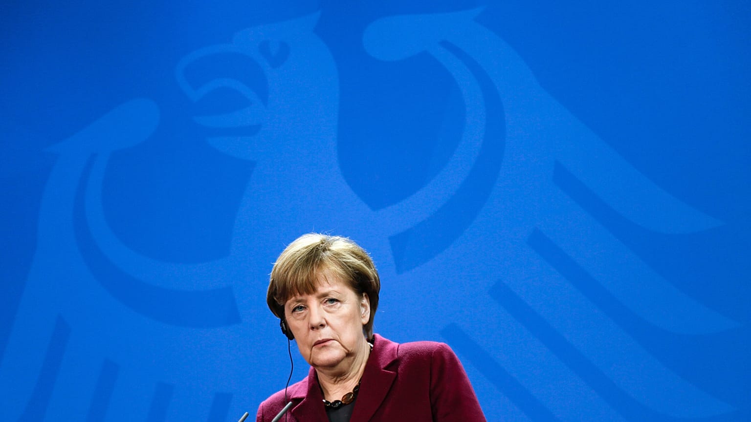 Angela Merkel 2016-ban