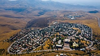 یک شهرک اسرائیلی در کرانه باختری رود اردن