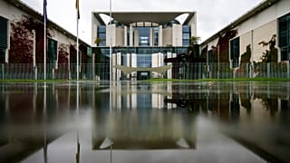 The chancellery with the office of the German chancellor